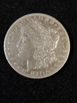 1889 Cc Carson City Morgan Silver Dollar Vf,  Details