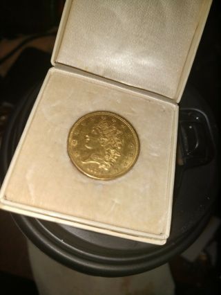1836 $5 Gold Classic Head Half Eagle,  Five Dollar Coin