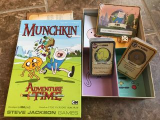 Adventure Time: Munchkin Cartoon Network Game,  Cards Are All Still
