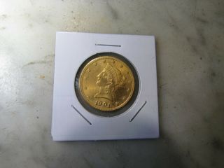 United States 1901 Liberty Head $10 Ten Dollar Gold Eagle Coin