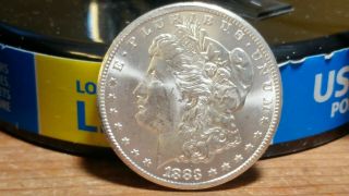1883 Cc Morgan Silver Dollar Bu/unc Blasting White
