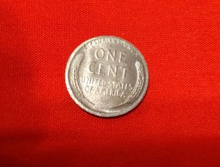 1944 Steel wheat cent error coin 2