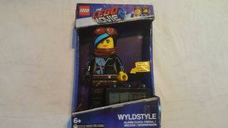 The Lego Movie 2 Wyldstyle Alarm Clock With Light And Sound Rush S