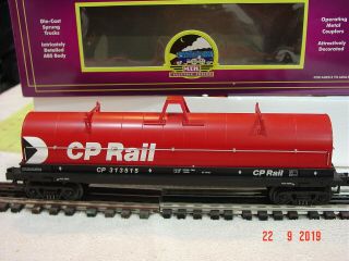 Markdown Mth Premier Coil Car In Cp Rail In Red/black 20 - 98336 Car 313515 Exob