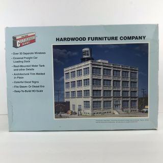 Hardwood Furniture Company 933 - 3044 Walthers Cornerstone Building Kit Ho H791