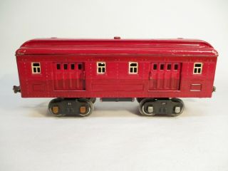 Lionel 332 Railway Mail Car Overpainted Red Standard Gauge X1675