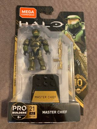 Mega Construx 2019 Halo Heroes Series 10 Master Chief Ce Micro Action Figure