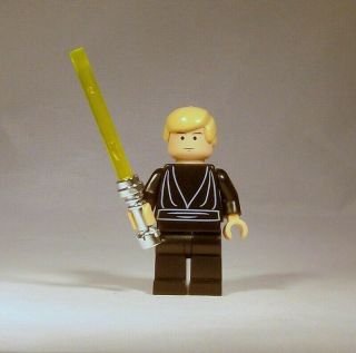 Lego Star Wars Luke Skywalker Jedi Knight Minifigure 6210 Light Saber
