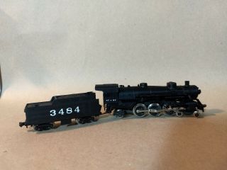 Atlas N Scale 2116 At&sf 4 - 6 - 2 Engine With Tender,  Maintenance Req.