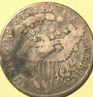 1805 Draped Bust Early Silver Half Dollar 50 Cent US Type Coin 5 Berries Good 2