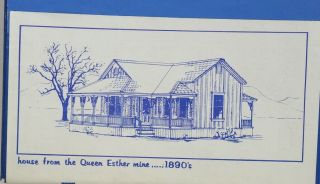 Classic Miniatures Cm - 9 " House From Queen Esther Mine " Ho Scale Craftsman Kit