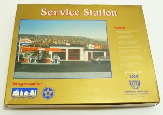 Ihc Exxon Service Station Kit 3509 Ho Scale