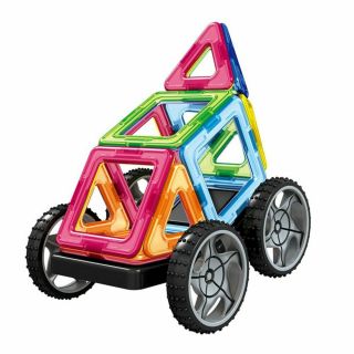 Large Magnetic Educational Toys Building Blocks Set For Kids Toddlers Girls Boys
