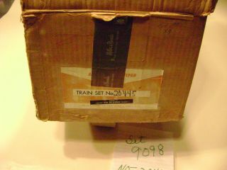 Set Box 9098 (not 20445) - Silver Flash - 1955