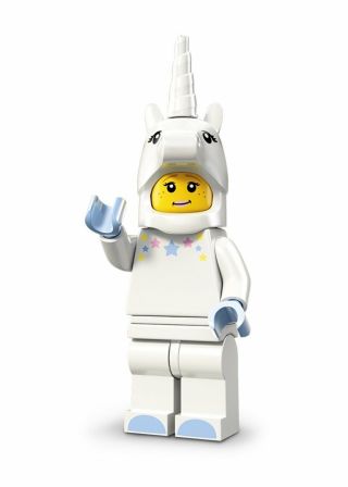Lego Unicorn Girl Minifigures Castle Elves Crown Ponny Horse 71008 Series 13