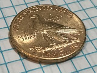 1910 - D Indian Head Eagle US American $10 Ten Dollar Gold Coin 3