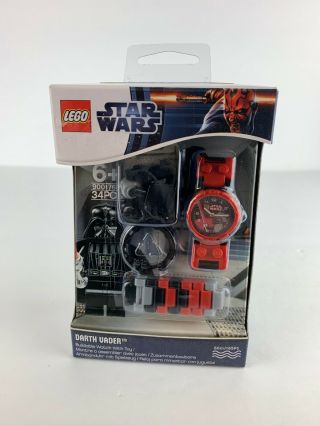 Lego Star Wars Darth Vader Watch Set Minifigure