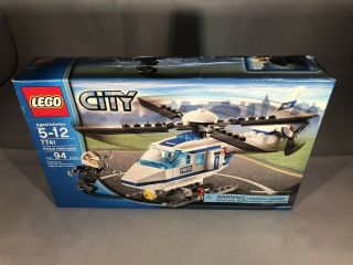 Lego City Police Helicopter 7741 Retired