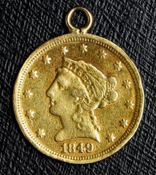 1849 - C Liberty Head $2.  5 Gold