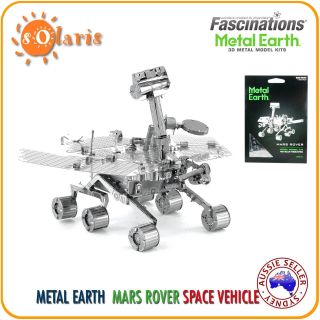 Fascinations Metal Earth Mars Rover 3d Miniature Nasa Space Vehicle Steel Model