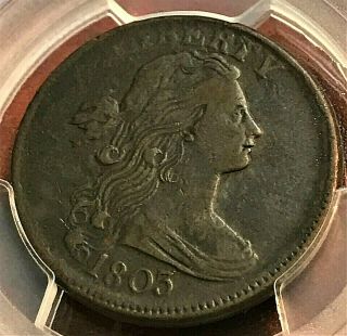 1803 Large Cent Small Date,  Large Fraction Pcgs Vf35 Great For Grade Chn