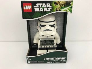 Lego Star Wars Stormtrooper Figurine Alarm Clock -