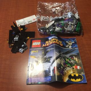 Lego Dc Universe Heroes Set 6863 Batwing Battle Over Gotham City 1/3
