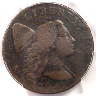 1794 Liberty Cap Large Cent 1c - Certified Pcgs Fine Details - Look