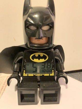 Lego Batman Alarm Clock Dc Comics Heroes Digital Display Action Figure Toy