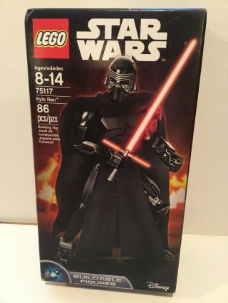 Lego Star Wars Kylo Ren Buildable Figure 75117 Complete W/ Instructions/ Box