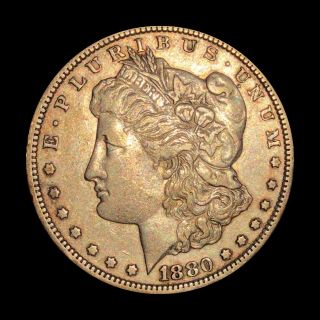 1880 - Cc Morgan Silver Dollar - Unc - Carson City - Highly Sought Cc - Bu