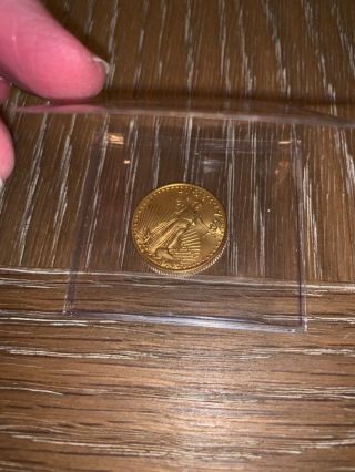 Us American Eagle Proof Gold Coin 1/4 Oz Ounce 1995 W $10