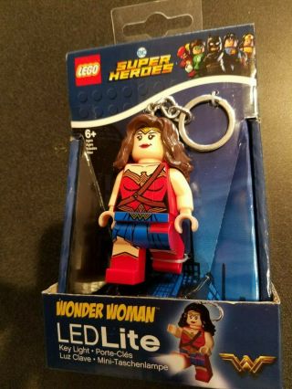 Lego Dc Comics Heroes Ledlite (keychain/light) Wonder Woman Ke117