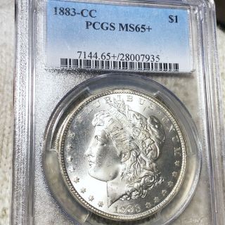 1883 - Cc Morgan Silver Dollar Pcgs - Ms65,  Hundreds Of Undergraded Coins Up Nr