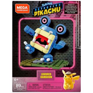 Mega Construx Pokemon Detective Pikachu Loudred Building Set Toys