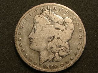 1889 - Cc Carson City Morgan Silver Dollar G,