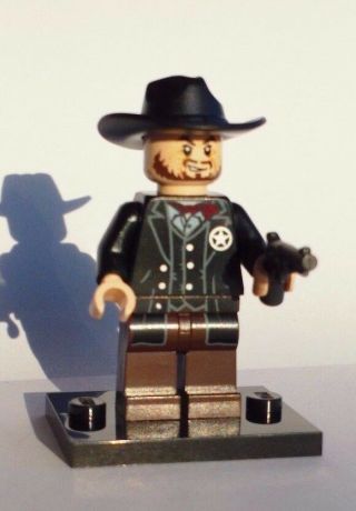 Custom 100 Lego Batman Soldier Cowboy Sheriff W Gun Revolver Bandit Outlaw