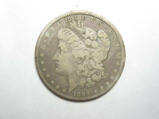 1889 Cc Carson City Morgan Silver Dollar - Vg/f - 6033