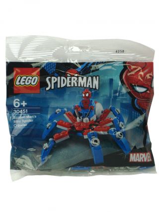 Lego Spider - Man Min Mini Spider Crawler Figure 30451 Marvel Polybag