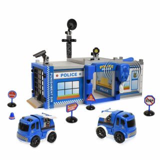 Wolvol Do It Yourself Police Station Garage Build & Construct Your Own Playset