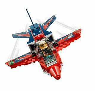 Lego City Airshow Jet 87 PC ' s 60177 3