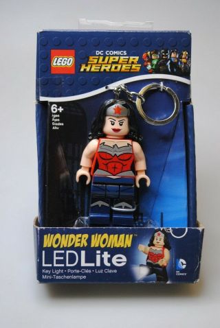 Lego Heroes Dc Comics Wonder Woman Ledlite Key Light Keychain