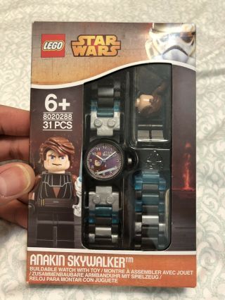 Lego Star Wars Anakin Skywalker Watch With Anakin Minifigure 31 Piece