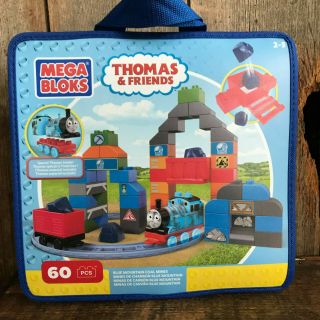 Mega Bloks Thomas & Friends Blue Mountain Coal Mines 60 Pc Complete In Bag