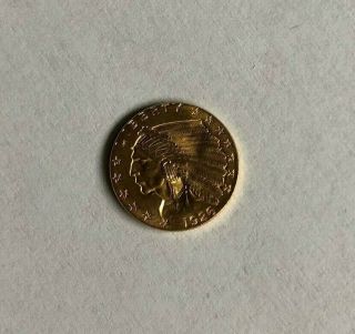 1926 Gold Indian Head $2.  5,  Quarter Eagle,  Sealed/stored Since 1926