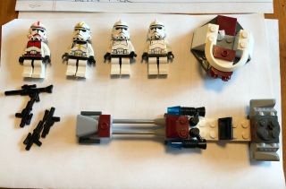 Star Wars Lego Set Clone Trooper Battle Pack 7655