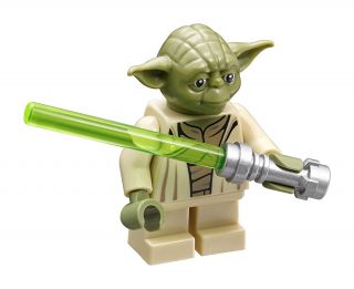 Lego Star Wars Yoda With Lightsaber Minifigure (75168)