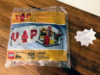 Lego 40178 Limited Edition 205 Piece Set Vip Exclusive