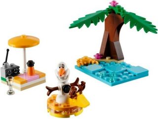 Lego 30397 Disney Princess Frozen Olaf ' s Summertime Fun AND 2