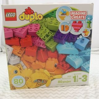 Lego 10848 Duplo My First Bricks Open Box Imagine & Create 1.  5 - 3 Years Old